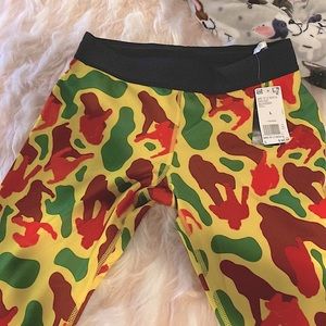 NWT Adidas x Pharrel camo leggings